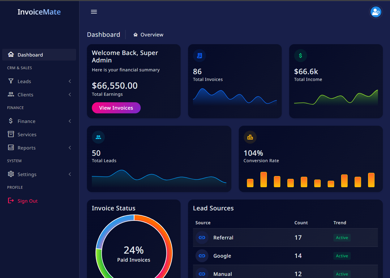 Invoice Mate System